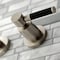 Kingston Brass Roman Tub Faucet, Brushed Nickel, Wall Mount KS8028DKL - alternate 4
